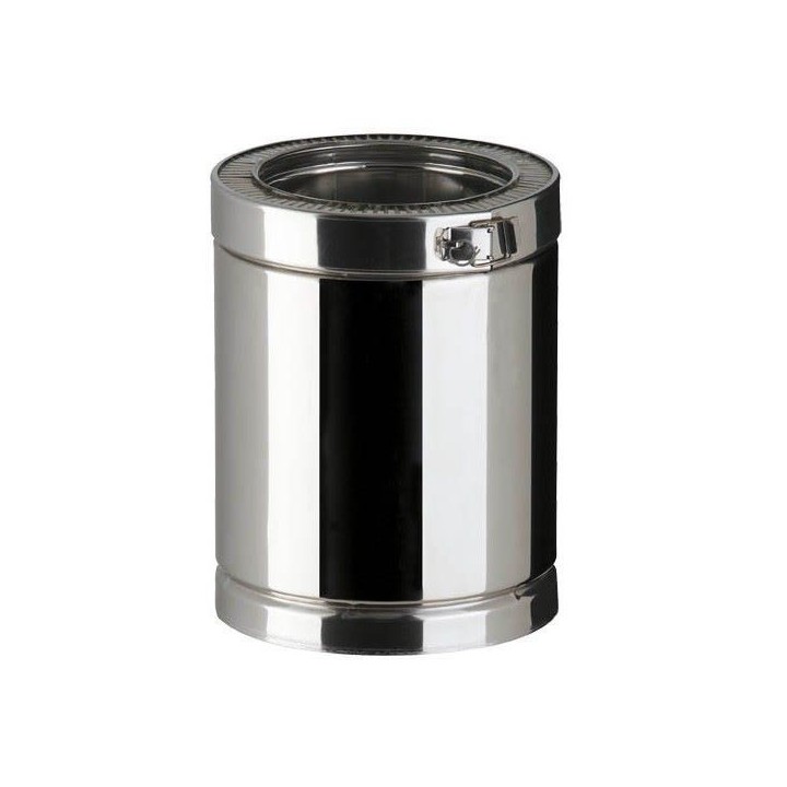 Elément droit 25 cm Therminox TI - ED 250 [- conduits isolés extérieurs - Poujoulat]