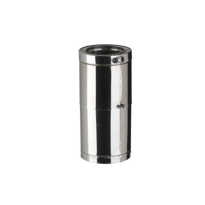 Elément droit 35 à 45 cm sans joint Therminox TIHT - EDR35-45 [- conduits isolés extérieurs - Poujoulat]