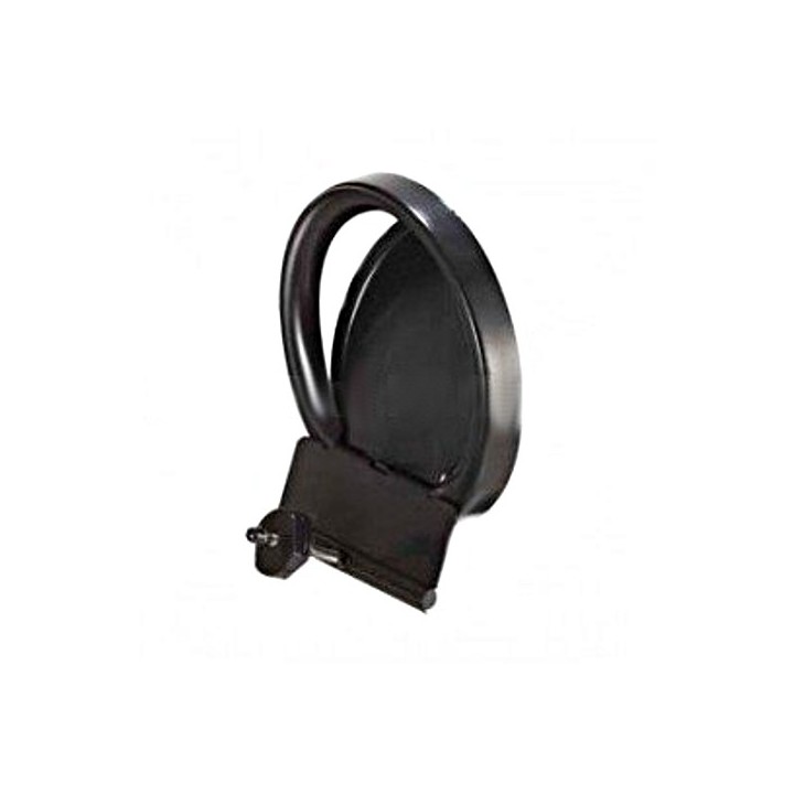 Régulateur de tirage émaillé - Noir mat [- Fumisterie émaillée - Poujoulat]