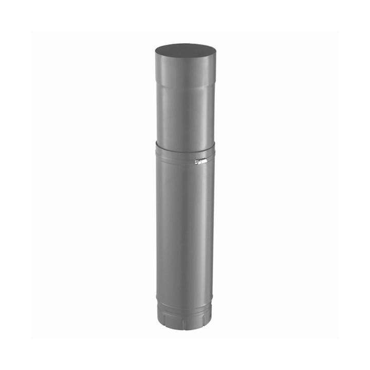 Elément Réglable de 51 à 86 cm - Gris mat [- Fumisterie émaillée - Poujoulat]