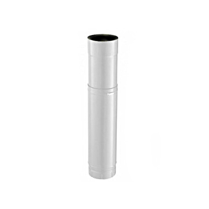 Elément Réglable de 51 à 86 cm - Blanc [- Fumisterie émaillée - Poujoulat]