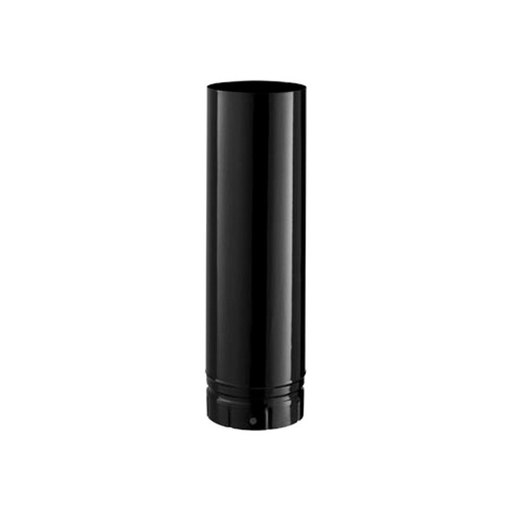 Tuyau émaillé 50 cm - Noir brillant [- Fumisterie émaillée - Poujoulat]