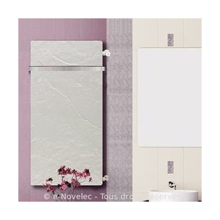 VALDEROMA Sèche-serviettes Eau Chaude H2O - NATURA BLANC [- Radiateur Minéral - chauffage central]
