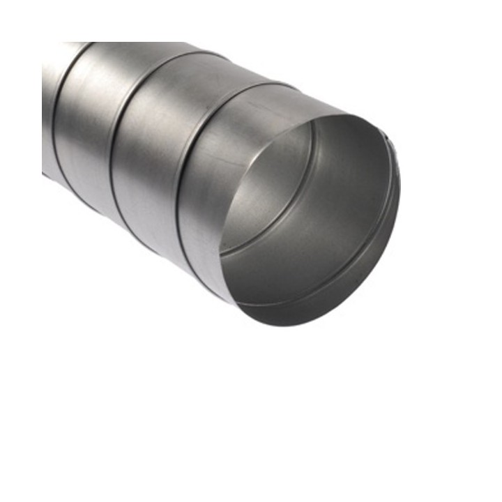 Gaine spiralée galvanisée - Longueur 3 m - Ø 80 à 900 mm [- conduits rigides VMC - Aldès]