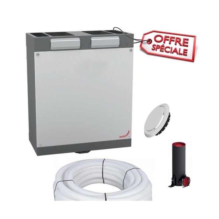 ComfoKit Zehnder version distribution Plafond pour ComfoAir 180 (avec dégivrage intégré) [- VMC double flux - Zehnder]