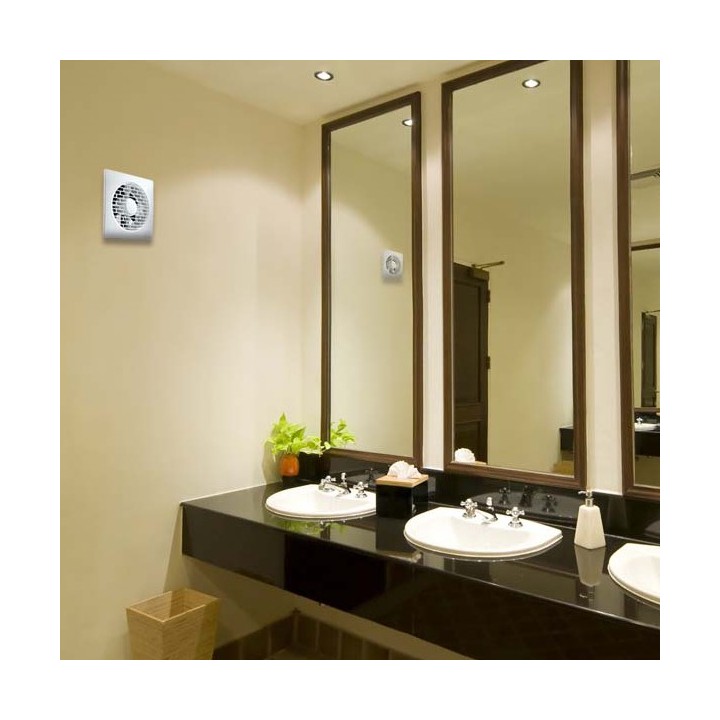 FILO - Aérateur Ultra plat [- Extracteur d'air intermittent - Ventilation mécanique ponctuelle - Vortice]