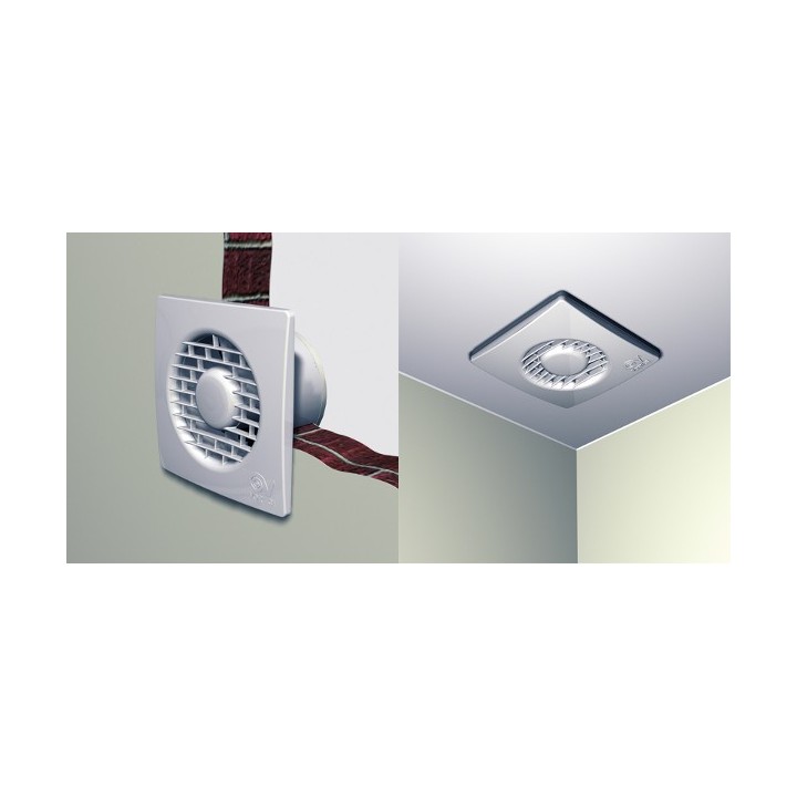FILO - Aérateur Ultra plat [- Extracteur d'air intermittent - Ventilation mécanique ponctuelle - Vortice]