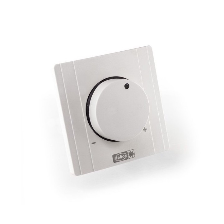 PU 10 - Potentiomètre de vitesse avec fonction marche-arrêt et LED [- PU10 - Commande Ventilateurs - HELIOS]
