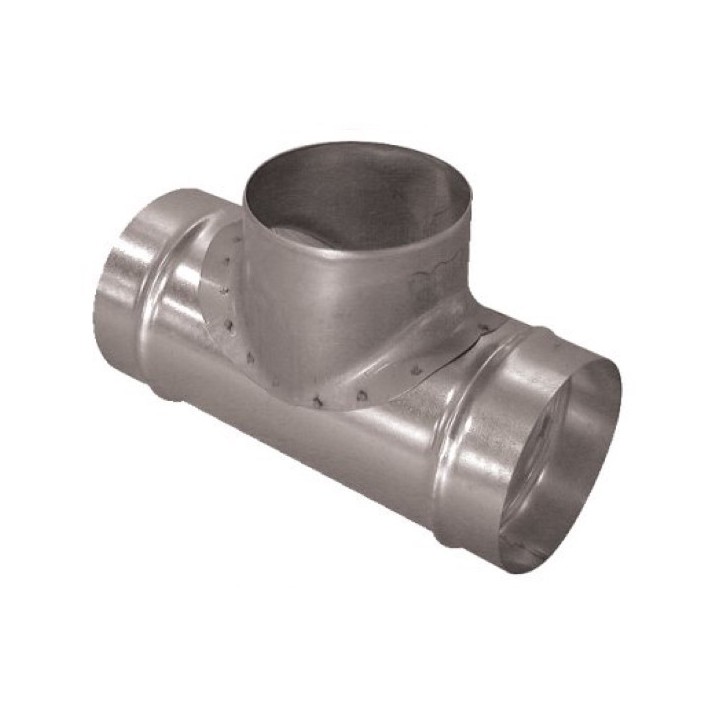 Té Equerre Aluminium - Ø 125 à 500 mm [- TE 90° Alu - Conduits Aluminium Ventilation - Aldes]