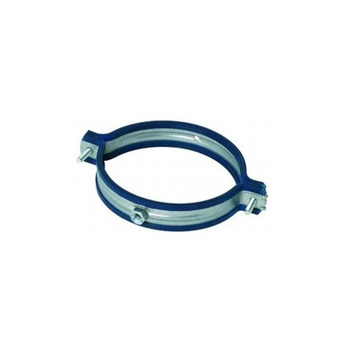 Collier support de conduit galva anti-vibratile - Ø 80 à 800 mm [- SGI - accessoires galvanisés VMC - Atlantic]