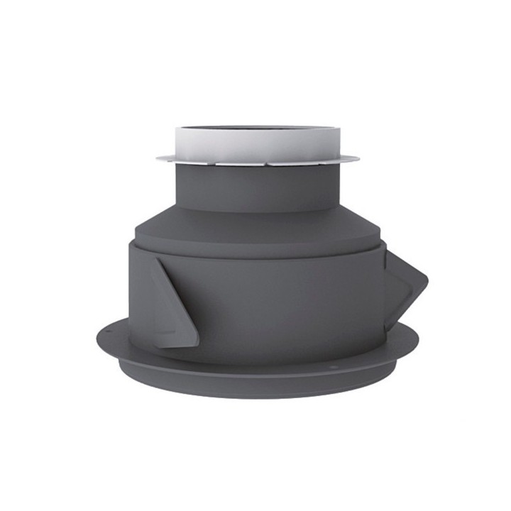 Manchon Ø 125/80 mm pour bouche d'extraction autoréglable [- Bouches VMC - Atlantic]