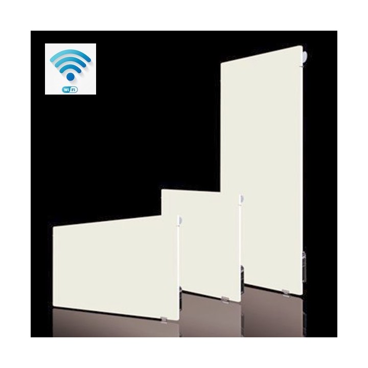 VALDEROMA Radiateur Wifi - BLANC QUARTZ [- Radiateur Inertie Minéral]