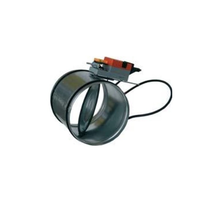 Registre motorisé REMT - Ø 125, 160, 200, 250 et 315 mm [- Accessoire ventilation - Unelvent]