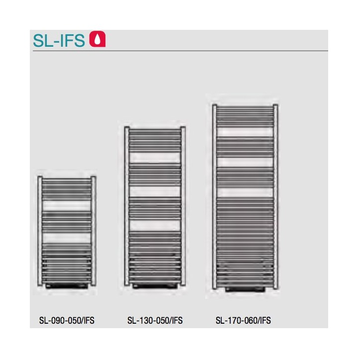 ATOLL Spa + Air : Mixte par soufflerie [- SL-IFS - Sèche-serviettes ACOVA (Chauffage Central + soufflerie)]