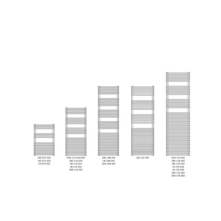 CALA Mixte avec résistance [- ALN-GF - Sèche-serviettes ACOVA (Chauffage Central + Résistance)]