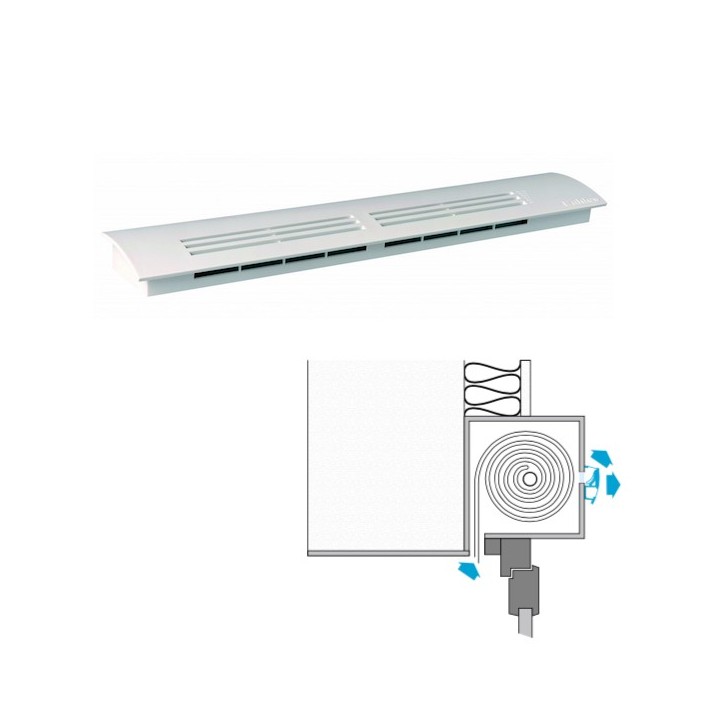 Entrée d'air hygroréglable EHC pour coffre de volets roulants [- accessoires VMC - Aldes]