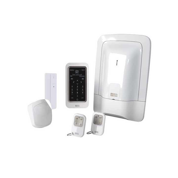 Pack TYXAL+ Compact [Pack alarme sans fil préconfiguré - Gamme X3D - 6410180 - Delta Dore]