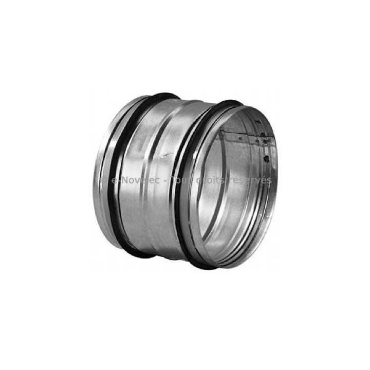 Manchon à joints Mâle-Mâle Ø 125, 150, 160 et 180 mm - ComfoPipe et Novus [- Conduits VMC en Polypropylène - Zehnder]