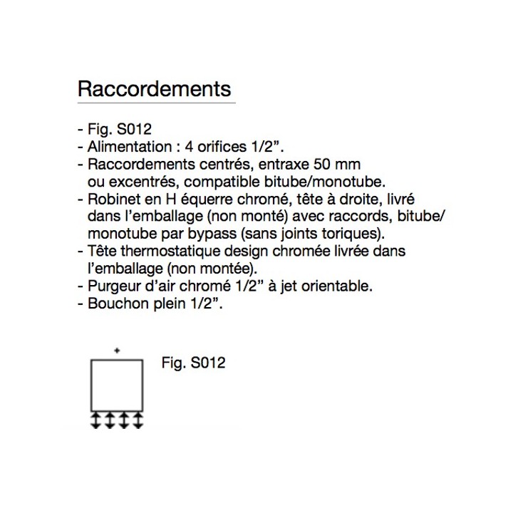 KAZEANE [- KZ - Radiateur / Sèche-serviettes chauffage central - Acova]