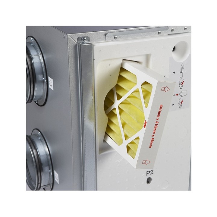 HCH 5 [- VMC Double flux haut rendement HCH spéciale comble - DANTHERM / GECO]