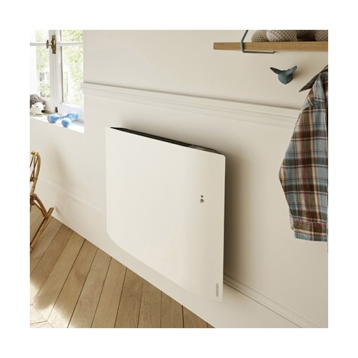 DIVALI Connecté - Horizontal - Blanc Carat [- Radiateur Inertie Fonte - Atlantic]