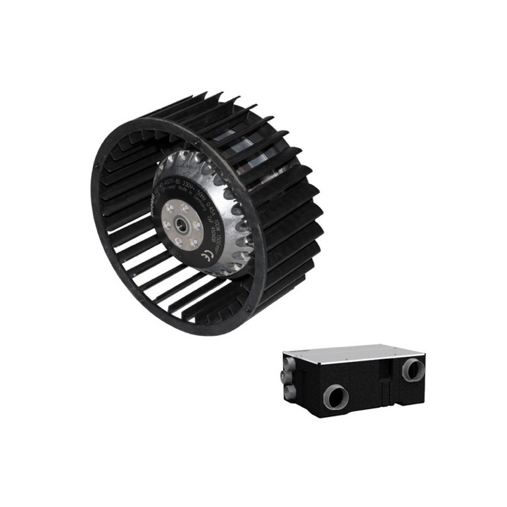 Mototurbine pour VMC PRIMOCOSY et SRI (412184 ou 412187) [- pièce détachée VMC - Atlantic - Ni repris ni échangé]