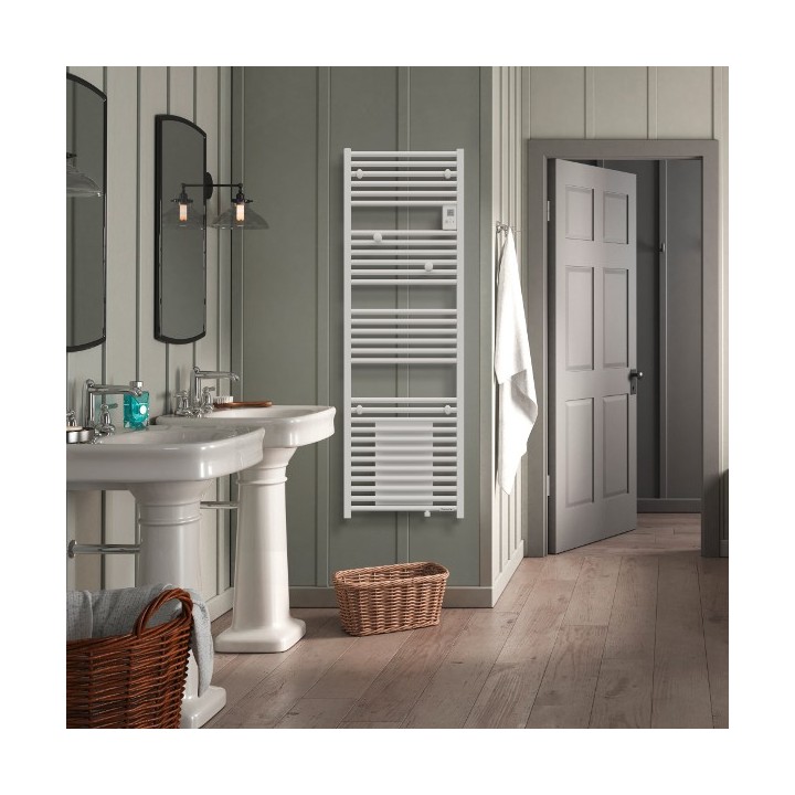 RIVA 5 avec Soufflerie - Blanc [- Sèche-serviettes électrique soufflant - Thermor]