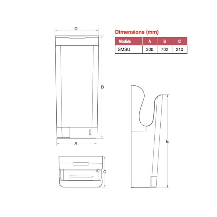 VORT SUPER DRY - Blanc [- Sèche-mains pour usage très intensif - Vortice]