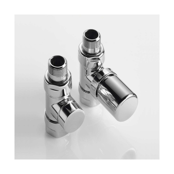 Pack robinetterie manuelle thermostatisable - Droit - Chromé [- ACOVA]