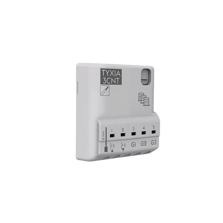 TYXIA 3CNT [- Récepteur micromodule filaire pour commande centralisée de volets roulants - 6351431 - Delta Dore]