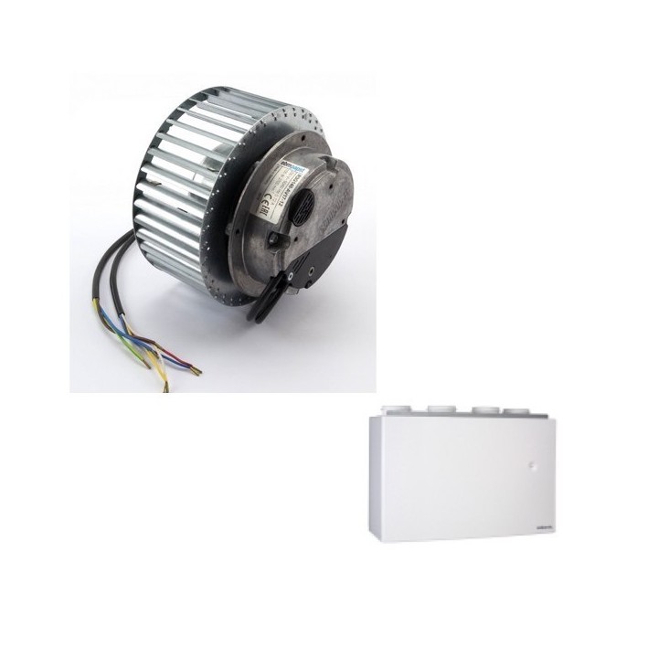 Mototurbine pour VMC DUOLIX BOX (412136) [- pièce détachée VMC double flux - Atlantic - Ni repris ni échangé]