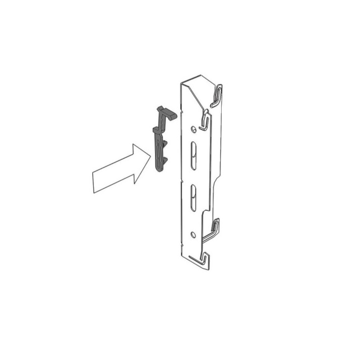 Fixation pour Yali Parada Plinthe et Yali Ramo Plinthe [- Fixation de radiateur - LVI]