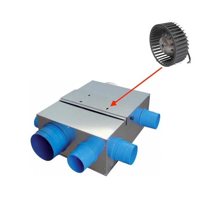 Mototurbine pour HYGROCOSY MINI V2 - Ref 512178 [- pièce détachée VMC simple flux - Atlantic - Ni repris ni échangé]
