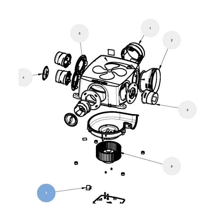 Condensateur 0,9 µF pour HYGROCOSY et HYGROCOSY FLEX - Ref 412295, 412291 et 412292[- pièce détachée VMC simple flux - Atlantic]