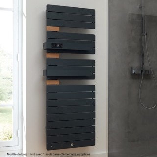 ALLURE 4 Classique avec soufflant - COULEUR - Mât à gauche [- Sèche-serviettes électrique soufflant - Thermor]