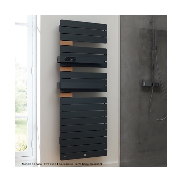 ALLURE 4 Classique avec soufflant - COULEUR - Mât à gauche [- Sèche-serviettes électrique soufflant - Thermor]