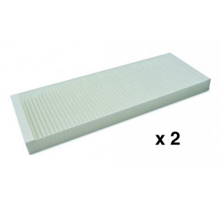 2 Filtres M5 pour VMC Sentinel Kinetic Advance 250 ou 350 et Vent-Axia Econiq 300