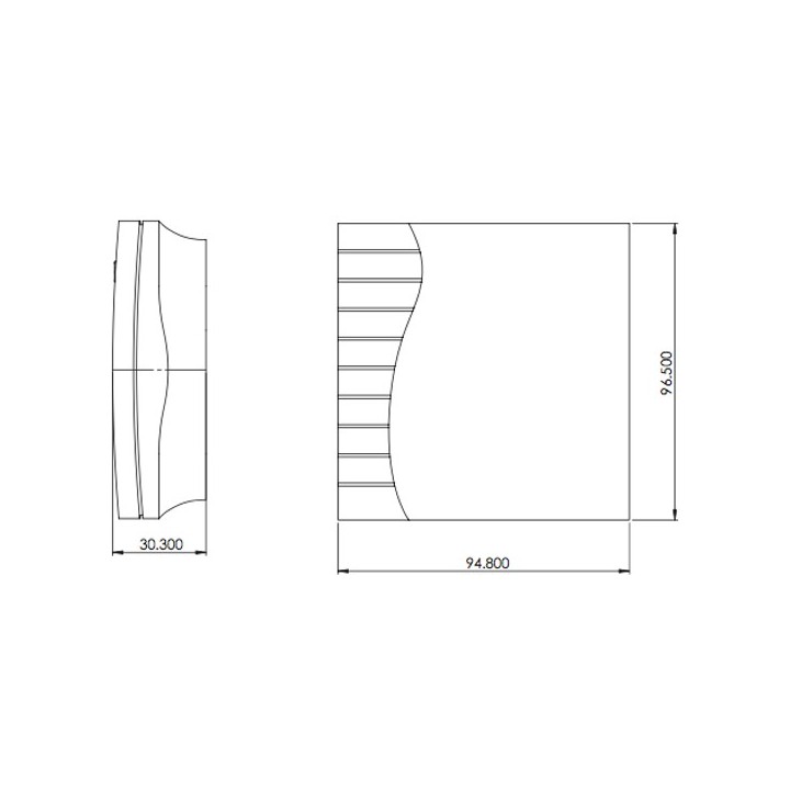 Capteur d'humidité HR pour Zehnder ComfoAir Q et 200 / 350 / 550 Luxe [- Capteur VMC double flux Haut rendement - ZEHNDER]