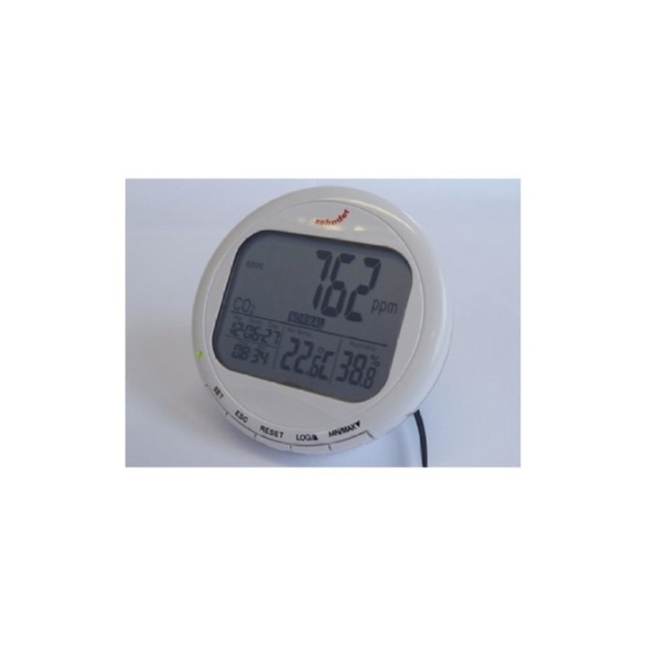 indicateur du taux de CO2 avec enregistrement [- Capteur VMC double flux Haut rendement - Zehnder]