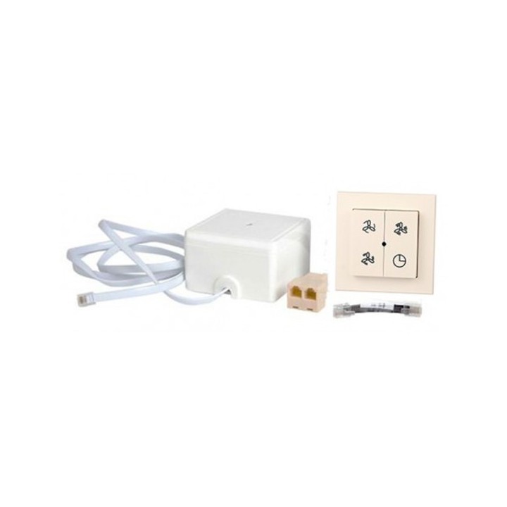 Kit sélecteur 4 positions avec indicateur de filtre RF + récepteur RF [- Accessoire VMC Double flux haut rendement - BRINK]