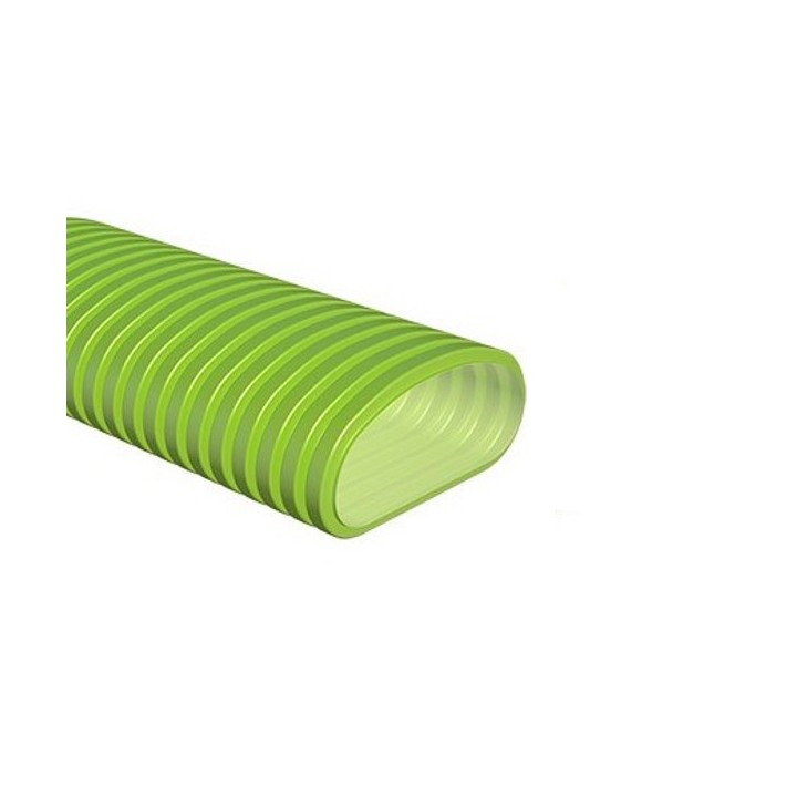 Conduit PEHD Antistatique et antibactérien 50x100 mm - Longueur 30 mètres - AE35 [- Conduits PEHD Air Excellent System - Brink]