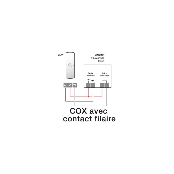 COX / COBX [- Détecteurs Radio pour ouvertures (portes, fenêtres...) - Delta Dore]