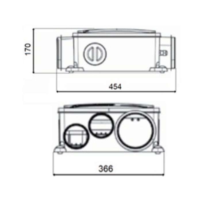 ALINEO - VMC seule [- VMC Simple flux autoréglable - BRINK]