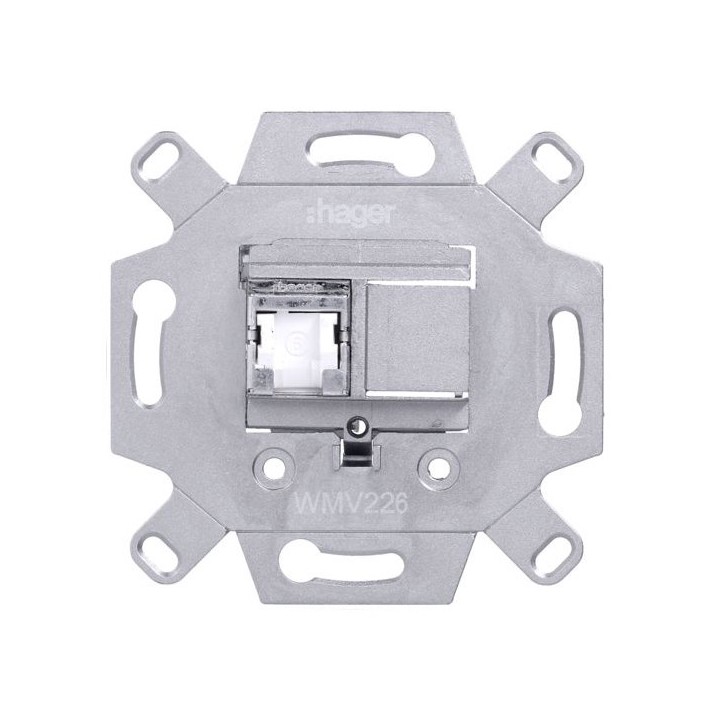 RJ45 simple Catégorie 6 STP [- 1930 - Palazzo - Hager - WMV226 - 3250617150088]