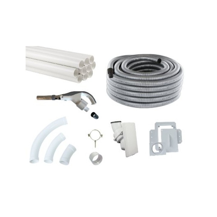 Kit d’installation pour système de flexible rétractable [- Réseau Aspiration Centralisée - Aldès]