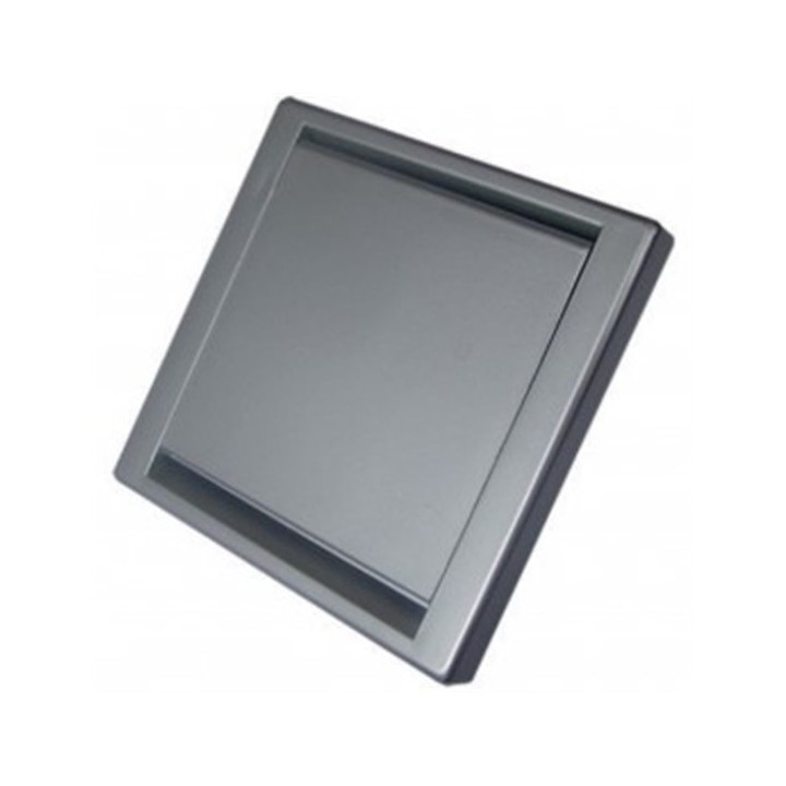 Prise pour kit passage vertical de cloison sèche - Blanc ou alu [- Réseau Aspiration Centralisée - Aldès]