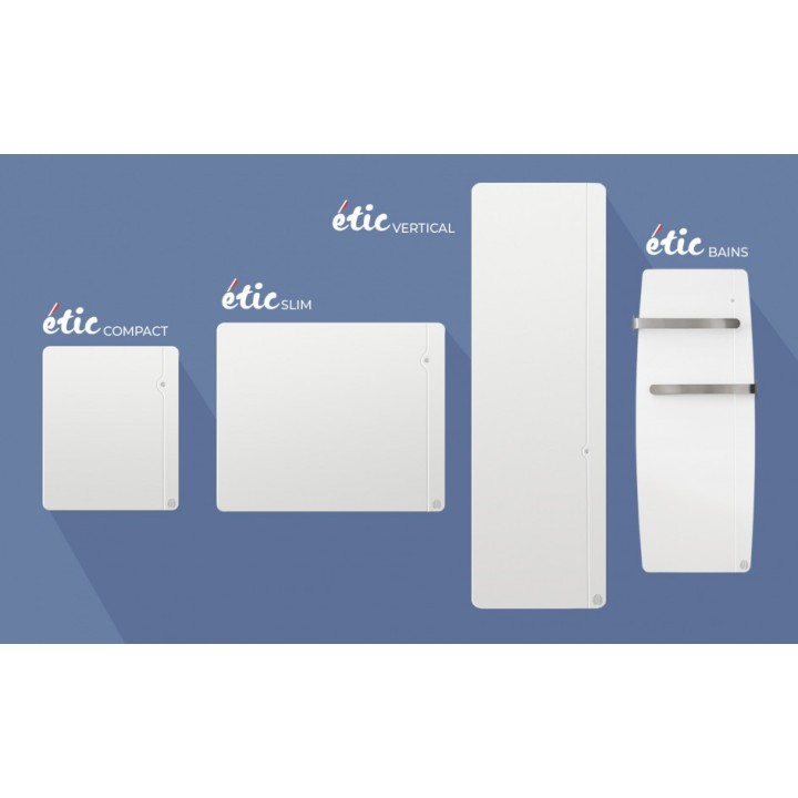 ETIC VERTICAL [- Radiateur Inertie Aluminium - Muller Intuitiv - Noirot - Applimo - Airelec]
