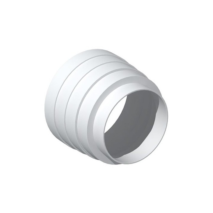 Réduction multi-diamètres de 100 à 130 mm - RMC ( Ø 100 / 116 / 120 / 125 / 130) [- conduits PVC de Ventilation - Unelvent]