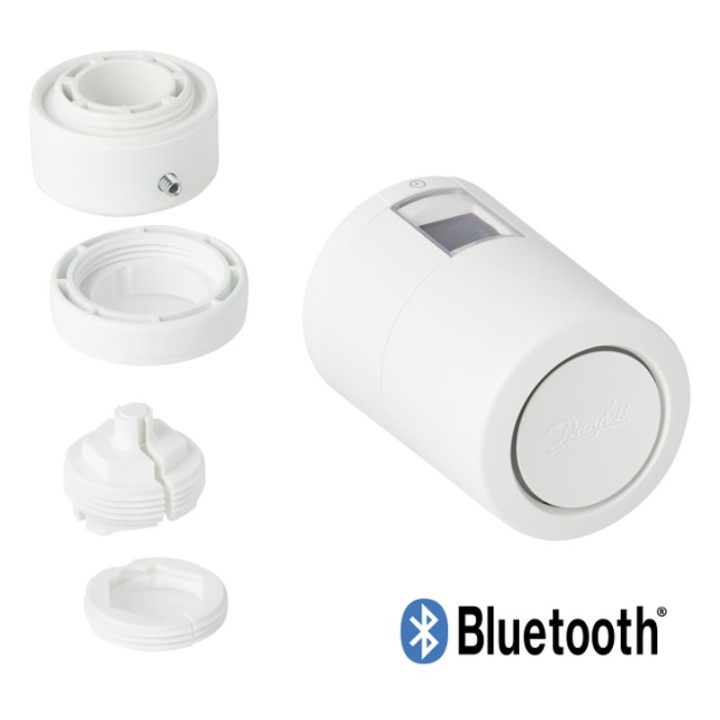 Thermostat de radiateur programmable pour smartphone [Tête thermostatique Living EcoTM - Danfoss]