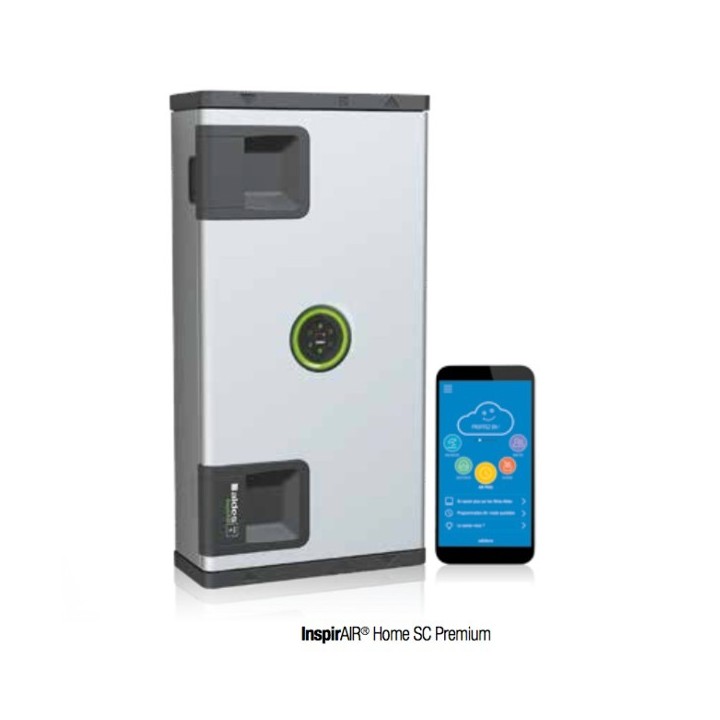 InspirAIR Side SC150 Premium [- VMC Double flux - Purification d'air - Aldès]